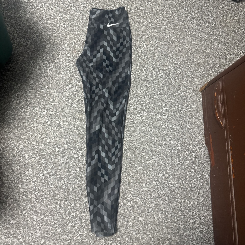 Nike Dri-FIT Black and Gray Leggings